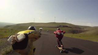 Motionboardshopcom  Maryhill Freeride  Downhill Speedboarding  longboarding [upl. by Eyllib]