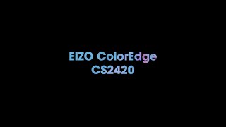 EIZO ColorEdge CS2420 [upl. by Yhtnomit586]