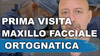 PRIMA VISITA maxillo facciale per terza e seconda classe chirurgia ortognatica in cosa consiste [upl. by Kanter]