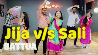 Battua  Jija vs Sali  Wedding choreography  Easy Bhangra  The Dance Mafia [upl. by Bertha]