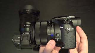 Sony RX10 IV vs A7R II [upl. by Melba263]