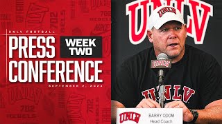 UNLV Football Press Conference  September 2 2024 [upl. by Ranna892]