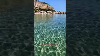 Mondello Beach Sicily 🇮🇹 [upl. by Geldens651]