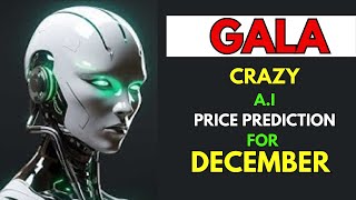 Insane GALA GAMES Price Prediction for DECEMBER by AI [upl. by Dennard]