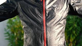 Arcteryx Norvan SL Running Jacket  Waterproof Test [upl. by Wolfe]