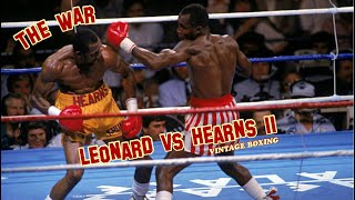 Thomas Hearns vs Sugar Ray Leonard 2 1080p 60fps [upl. by Ahtelahs707]