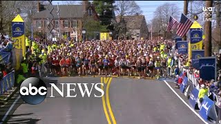 Boston Marathon returns to Patriots Day l WNT [upl. by Boatwright977]