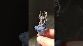 Comparison between the 2nd Hand Marshal WIP amp my 1st warhammer40k gaming painting miniatures [upl. by Georgie]