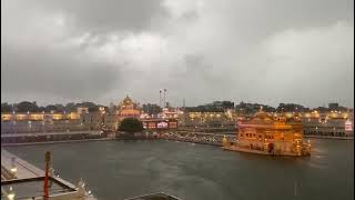 Golden Temple Rainy Weather January 2022  Amritsar  4K [upl. by Pride]