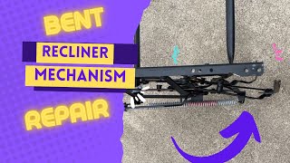 How to Repair a Bent Recliner Mechanism [upl. by Carie]