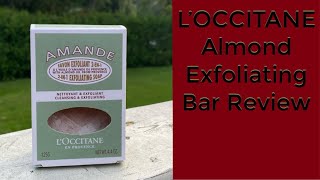 L’Occitane Exfoliating Almond bar soap [upl. by Lidstone]