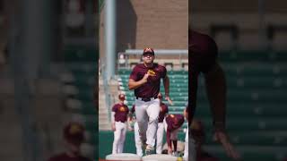 Gopher Baseball  First Practice in the McDevitt Era ✔️ [upl. by Inirt139]