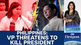 Philippines Feud VP Duterte Threatens to Assassinate Prez Marcos Jr  Vantage With Palki Sharma [upl. by Michaud546]