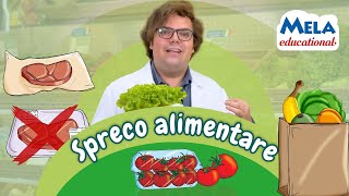 Spreco alimentare  Renato lo scienziato Educational MelaMusicTV ​ [upl. by Chavez]