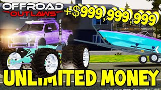 Offroad Outlaws BEST Money Glitches  How To Get Unlimited Money In Offroad Outlaws offroadoutlaws [upl. by Bijan]