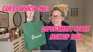 DEPARTMENT STORE MAKEUP HAUL amp LOOK ❤️ [upl. by Yesiad]