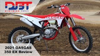 2021 GasGas 350EX Quick Test Review [upl. by Eanahc]