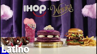 IHOP  Menú Wonka 2023 [upl. by Aceissej]