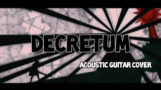 Decretumさやかのテーマ Acoustic Guitar cover【Puela magi Madoka magica】イヤホン必須 [upl. by Jennings]