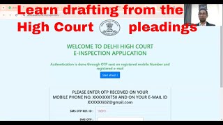 How to inspect and get uncertified copy of a High Court case online [upl. by Bove]