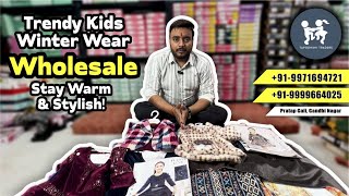 Winter Fancy Kids Wear in Gandhi Nagar  Party Wear Wholesale  Get Exclusive Discounts [upl. by Ylebmik731]