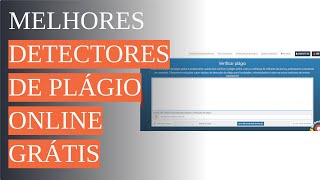 Os 10 Melhores Detectores de Plágio Online Grátis [upl. by Onibas]