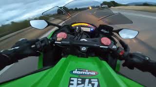 Kawasaki Ninja ZX10r Launch 0300 kmh Full Akrapovic Sound [upl. by Harrus80]