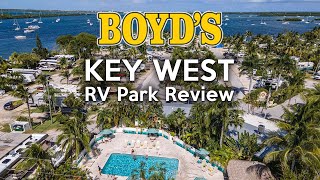 Jolly Roger RV Resort Review One of the Best Florida Keys Campground in Marathon FL [upl. by Nrobyalc]