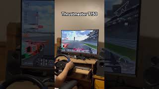 Playing GT on the Thrustmaster T150 Still quicker with a pad [upl. by Mcgee]