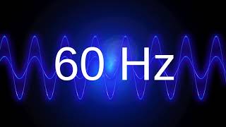 60 Hz clean pure sine wave BASS TEST TONE frequency [upl. by Thury]