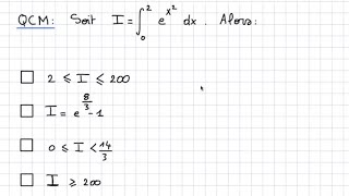 Intégration Question type 5 Examen 2020 EPFL [upl. by Sinnel]