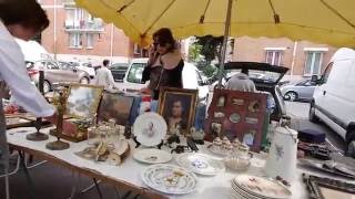 20160528 방브벼룩시장2 Vanves flea market Paris France [upl. by Atram715]