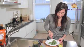 Spirulina Powder Recipe  Spirulina Guacamole [upl. by Sioux]