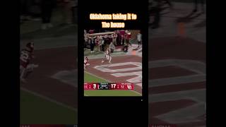 Sooners shocking bama tonight collegefootball oklahomasooners alabamafootball [upl. by Norvun]