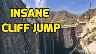 INSANE 120 Foot Cliff Jump BIGGEST DAM JUMP EVER RECORDED [upl. by Aryad953]