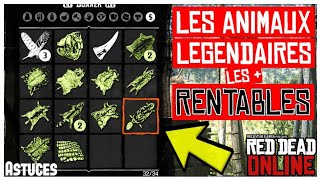 🚨QUELLES ANIMAUX LÉGENDAIRES CHASSER EN PRIORITÉ  Red Dead Online  Mini Guide [upl. by Mairam881]