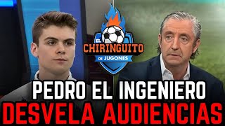 📺 PEDRO EL INGENIERO ANTICIPA EL FINAL DE EL CHIRINGUITO POR SUS AUDIENCIAS Y APAGONALCHIRINGUITO [upl. by Kucik]