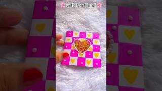 Diy homemade card for friendship day youtubeshorts shorts [upl. by Odella]