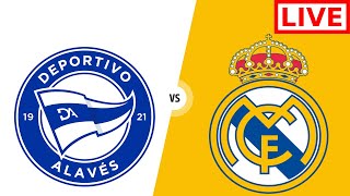 Alaves vs Real Madrid Live Stream  LALIGA 2023  Full Game Play  Football [upl. by Shanan]