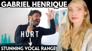 Vocal Coach Reacts GABRIEL HENRIQUE Hurt Christina Aguilera Cover  In Depth Analysis [upl. by Abebi]