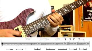 How To Play  Rosanna Guitar Solo TOTO [upl. by Ysabel239]