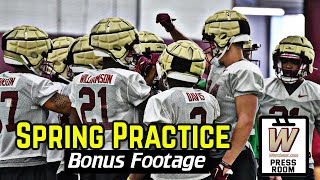 FSU Spring Practice Day One AllAccess BONUS FOOTAGE  FSU Football  Warchant TV FSU [upl. by Inaliak531]