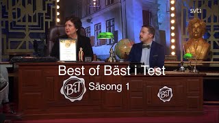 Best of Bäst i Test Säsong 1 [upl. by Eidson]