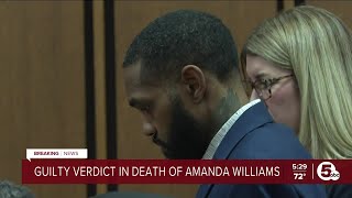 Tirrell Edwards found guilty of murder in Amanda Williams trial [upl. by Flavio]