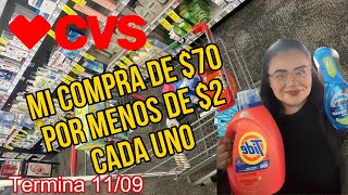 Mi compra de 70 en cvs por menos de 2 cada producto [upl. by Powe]