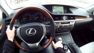 2014 Lexus ES 350  WR TV POV Test Drive [upl. by Tisbee]