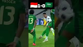 Indonesia vs Saudi Arabia World Cup qualified 2026 [upl. by Cindy]