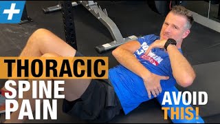 Relief for Thoracic Spine Pain DO THESE 6 Exercises [upl. by Dier]