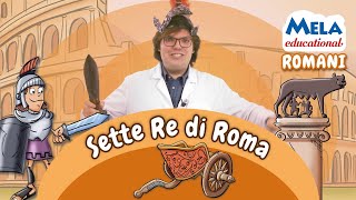 I 7 Re di Roma la storia  Renato lo scienziato Educational MelaMusicTV [upl. by Hesoj]