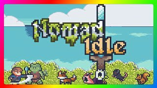 Lets Try  Nomad Idle playtest  a super chill idle survivior style autobattling roguelite [upl. by Aelam]